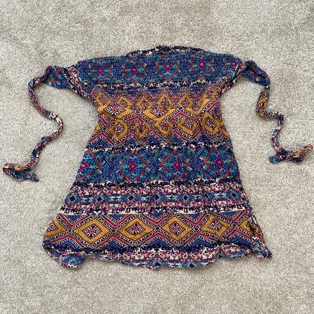 Strapless summer top